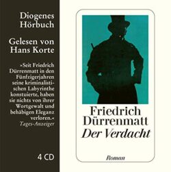 Cover des Hörbuchs Der verdacht von Friedrich Dürrenmatt